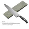 20x5x1.2cm 10000 Grit Kitchen Whetstone Natural Beryl with Base Sharpening