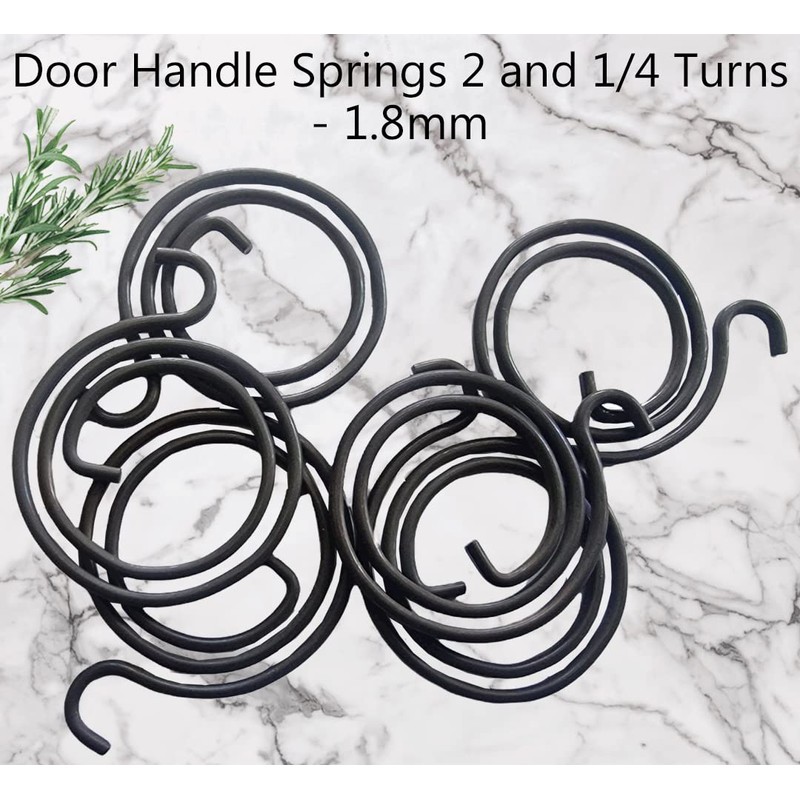 Universal Hardware 2.25 Turns Door Handle Springs, 1.8mm Thick Metal