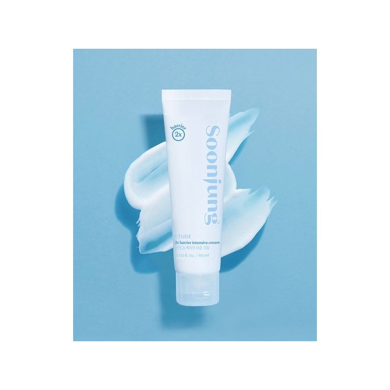 Etude 순정 2x 베리어 보습크림 60ml /저자극 크림 Original 2x