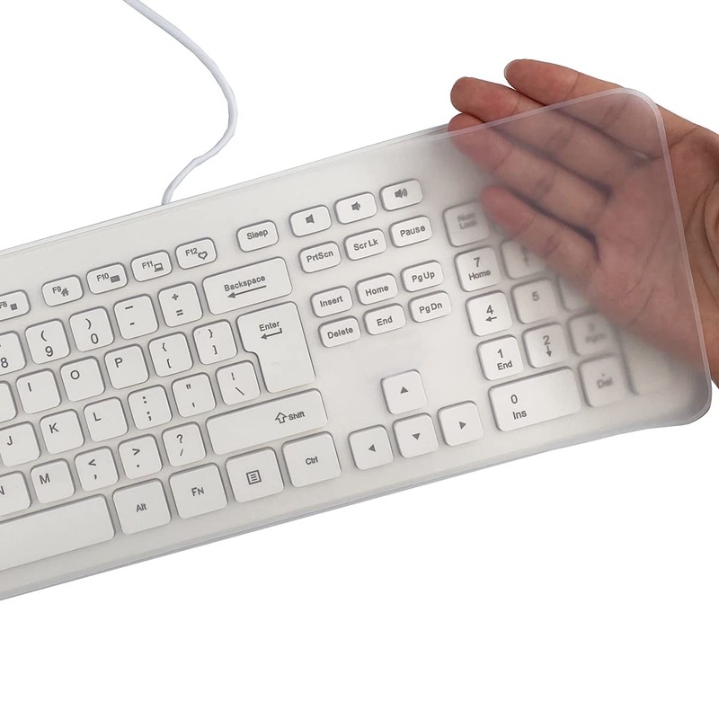 Universal Computer Desktop Keyboard Cover Skin (17.52" x 5.51") for