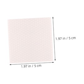 Minkissy High Nose Bridge Nose Splint Self-adjusting Nose Clip High Bridge Nose Clip Nose Stabilizer Elastic Nose Bandage Nasal Protection Nasal Beige High Molecular Polyester