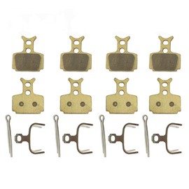 XYT WORLD 4 Pairs Full-Metal Bicycle Bike Disc Brake Pads for Formula C1 CR3 Cura Cura-E Mega R0 R0R R1R RR1 R1 RX T1 T1R The One