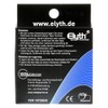 Kinesiologie Tape Elyth 5 Cmx5 m Schwarz
