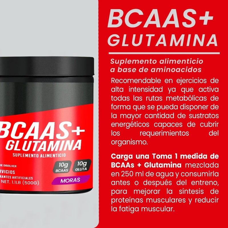 Bcaas Glutamina Aminoácidos Psn 500g Varios Sabores