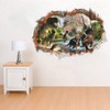 HEITIGN - Pegatinas de pared de dinosaurios 3D extraíbles con