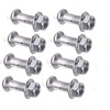 8 pcs Rear Sprocket Bolts Nuts M10*35 for Yamaha Raptor