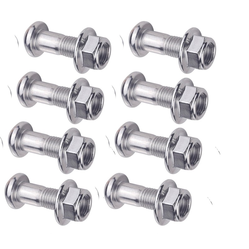 8 pcs Rear Sprocket Bolts Nuts M10*35 for Yamaha Raptor