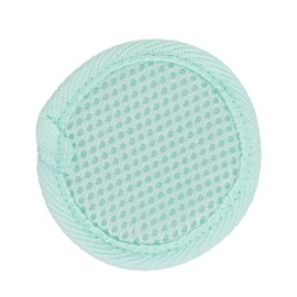 Microfiber Face Scrubbers Bundle: 12 Rounds - 4 Packages, 3 Rounds Per Color Shown (Aqua Pink Purple Gray)