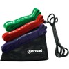 Sensei Power Bands 4 Stück Variable Widerstand Krafttraining Klimmzüge Gummi