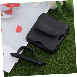 VALICLUD 2 Piezas Accesorios para Coche Soporte para Gafas de Coche Parasol para Coche Organizador de Visera de Coche multifunción Clip de Gafas de Sol Ranura para Tarjetas