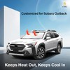for Subaru Outback 2014-2019 Windshield Sunshade - EcoNour 240T Polyester