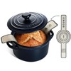 LE TAUCI 3 qt Ceramic Dutch Oven for Bread Baking
