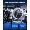 TFGCSG Throttle Body Compatible 2004-2005 for Mazda for 3 |