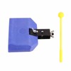 Blue Environmentally Friendly Plastic Percussion Instruments Block Latin Drum Kit