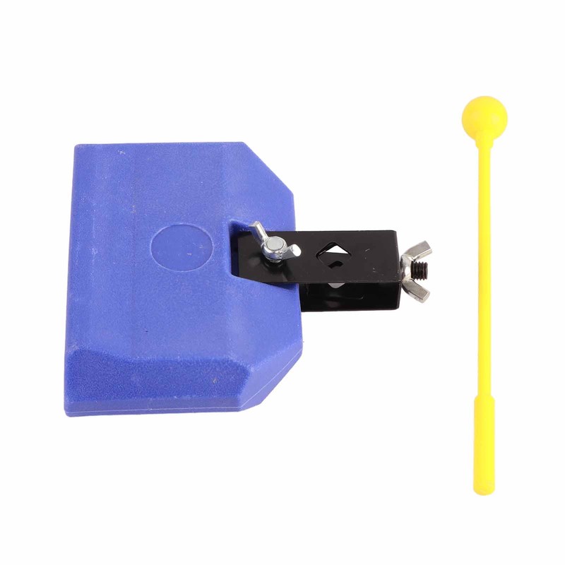 Blue Environmentally Friendly Plastic Percussion Instruments Block Latin Drum Kit