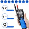Digital Multimeter Voltage Continuity Meter, Kethvoz Handheld Electrical Tester Pen