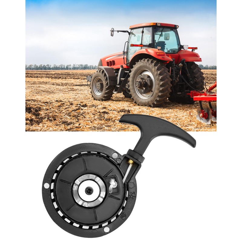 QWORK® Motorcycle Pull Starter 47CC 49CC, Aluminum Pull Starter Part,