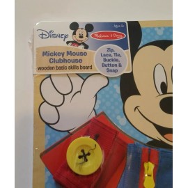 Melissa and Doug Mickey Mouse wooden basic skills board