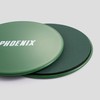 Phoenix Fitness Dual-Sided Gliding Discs - 2x Core Sliders for