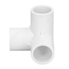 10PCS 3 Way Pipe Fittings Pipe Connectors PVC Plastic Right