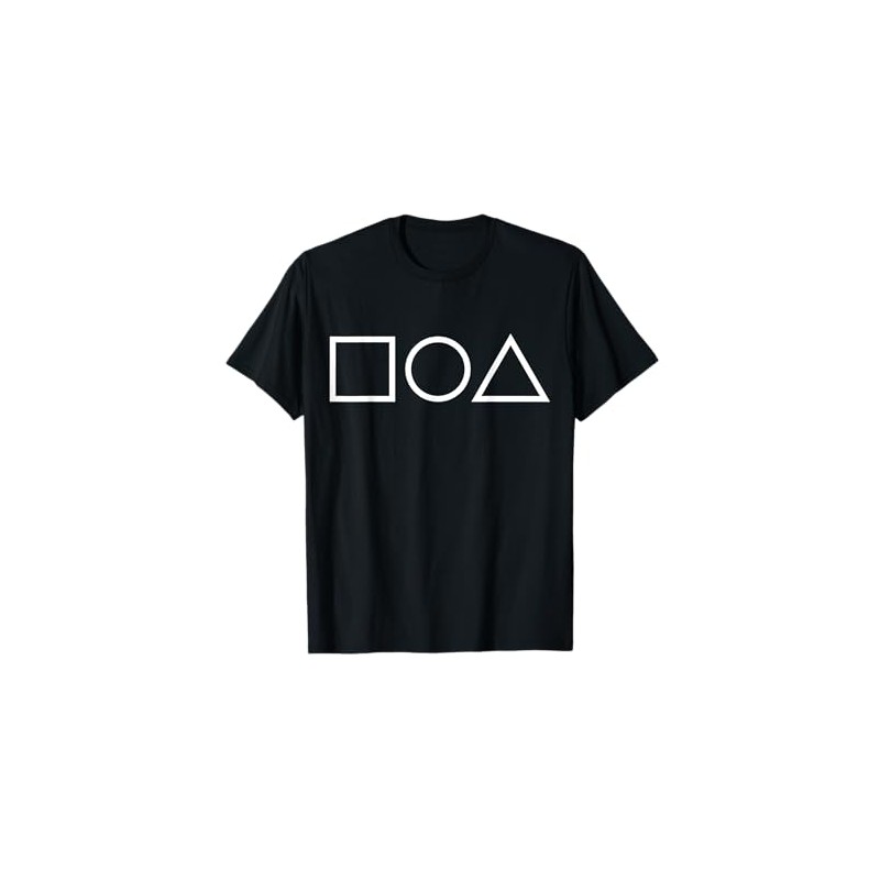 Square Circle and Triangle | Minimal Geometric Design T-Shirt