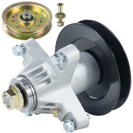 GUSUHAWK 918-04126 Spindle Assembly with 756-04129 Idler Pulley Replaces 618-04125A, 618-04126A, 918-04125A, 918-04125B, 918-04125C, 918-04126B for MTD 17-Z-Series Lawn Tractors