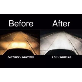 OPT7 JPN 2x H1 LED Conversion Headlight Bulbs Super White HID Bulb Kit jdm astar 5000K 5k