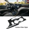 HANSTRONG GEAR1Pcs ABS Carbon Fiber Black Gear Shift Knob Console