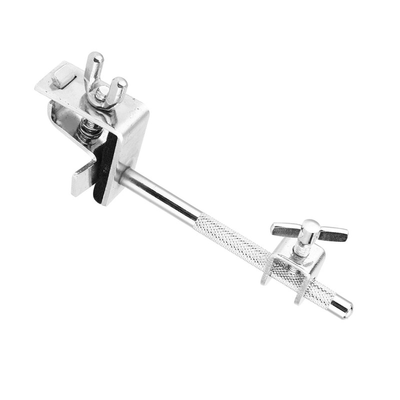 Drum Cow Bell Holder Clamp Adjustable Up or Down Durable