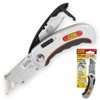 IVY Classic 11146 Hinge-Loc Folding Utility Knife with Blade Storage,