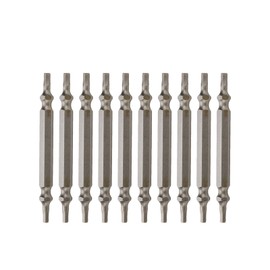 Rannb H3 Magnetic Hex Head Screwdriver Bits 1/4" Hex Shank 3" Length S2 Steel Double Ended Screwdriver Bits -10pcs