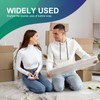 5 Pack 28" X 39" Clear Self Sealing Extra Large