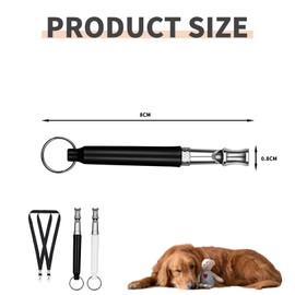 Pack of 2 Dog Whistles Rütter Callback, Silent Dog Whistle, High Frequency Silent, Educational Aids for Dogs Whistles, Dog Training Whistles, Aid Whistle Dog Recall, Ultrasonic Dog Whistle (3A)