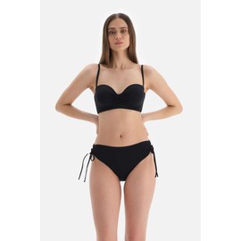 Dagi Women's Basic, Strapless Bikini Top, Black, 8