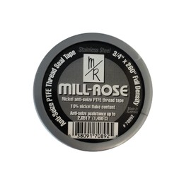 Stainless PTFE Thread Seal Tape, 3/4 X 260IN, Rolls