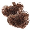Beavorty 2Pcs Large Curly Hair Bun Clips for Women Wavy