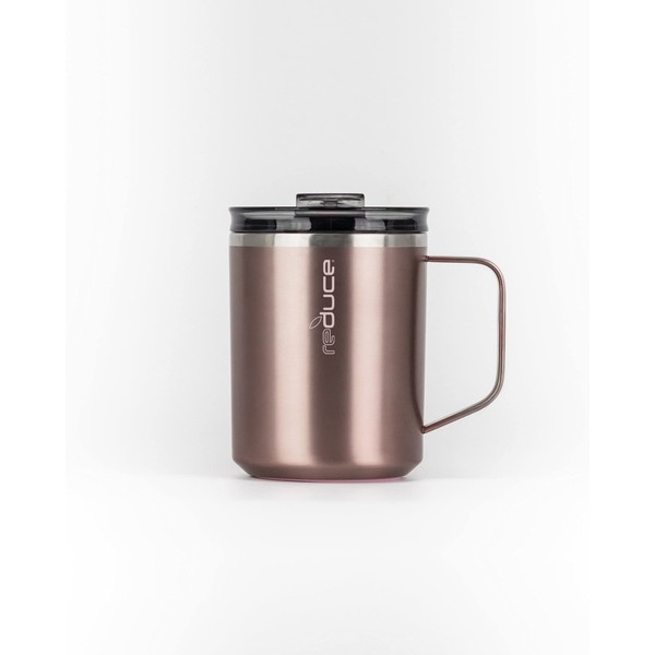 Reduce Coffee Mug 14oz (414oz) (Rose Gold Pink)