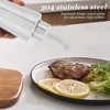 Olive Oil Dispenser Bottle 304 Stainless Steel Vinegar Cruet with