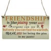 Second Ave Funny Joke Friendship Wooden Hanging Rectangle Home Friend