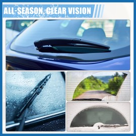 A ABSOPRO Rear Windshield Wiper Blade Arm Set Back Wiper Assembly Replacement Fit for Kia Sportage 2016-2022 for Kia Sorento 2015-2019 - Pack of 3 Item Replacement