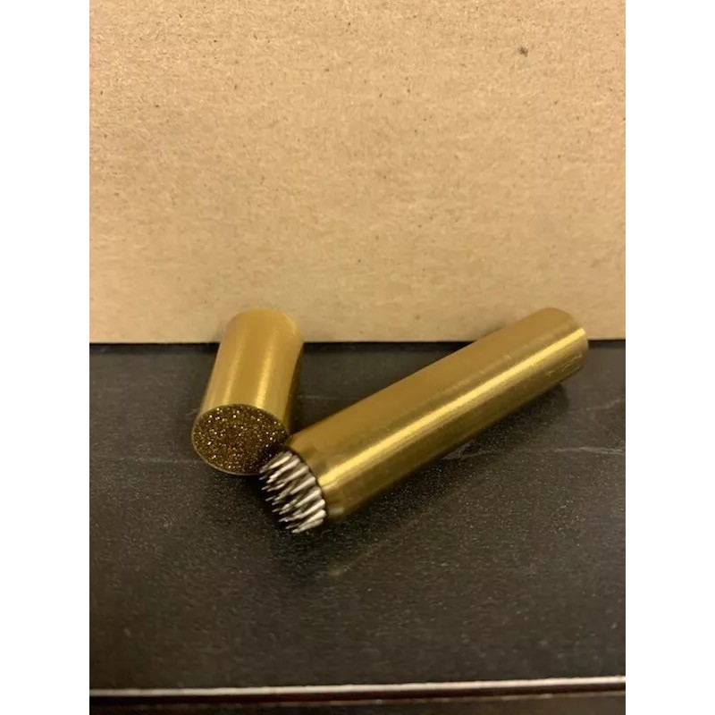 Tip Pik SOLID BRASS Tip Pik Cue Tip Tool, holds