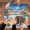 Winter Country Puzzles for Adults 1000 Pieces, Snowy Cowboy Boots