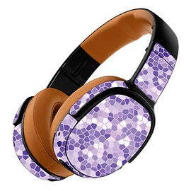 MightySkins Skin Compatible with Skullcandy Crusher 360 Wireless Headphones - Stained Glass | Protective, Durable, and Unique Vinyl wrap Cover | Easy to Apply, Remove | Made in The USA