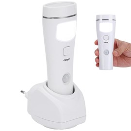 GAOUTO Nachtlicht Taschenlampe, Orientierungs-LED-Licht und Taschenlampe, LED Steck Induktionstaschenlampe,Wiederaufladbare Wandmontierte Sensorlicht Taschenlampe,Notlampe für Innen-und Außenbereich