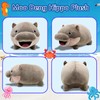 Acgtrick Cute Moo Deng Hippo Plush Pygmy Hippo Plushie Toy