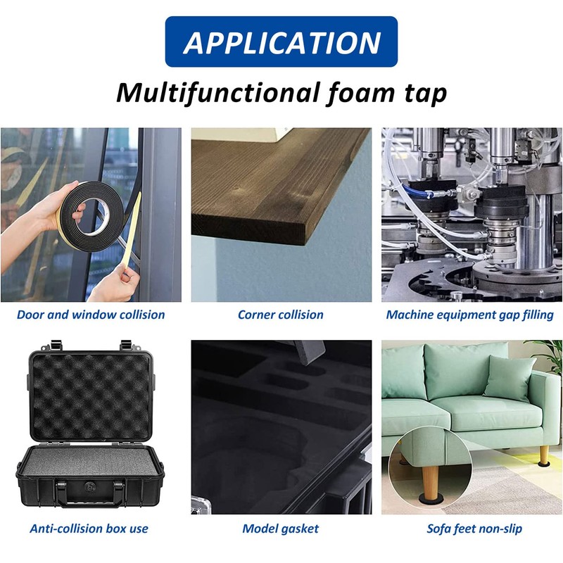 Car Speaker Sealing Foam Grip Tape - 33 Ft Soundproofing