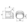 The Hare Ltd Plumbing Makeup Cover Hippo – equipment DEVICE Connections for