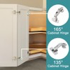 HBL' 165° & 135° Soft Close Cabinet Hinges for Lazy
