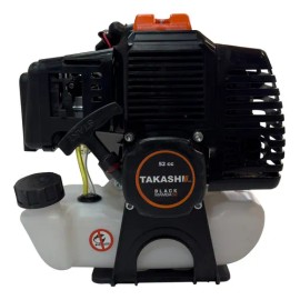 Desbrozadora Desmalezadora 52cc A Gasolina 2.5hp Takashi color negro 2 tiempos con accesorios incluidos