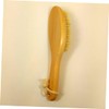 SAFIGLE Wooden Shower with Bent Handle Bristle Bath Brush for